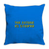 the future is stupid Throw Pillow