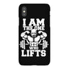 i am the one who lifts iPhoneX