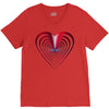 love red best V-Neck Tee