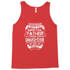 Super Cool Father Of A Freaking Awesome Daughter Tank Top