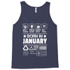 Born In January Tank Top