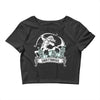 sagittarius rose zodiac Crop Top