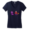 monster's Women's V-Neck T-Shirt