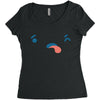 i don't like Women's Triblend Scoop T-shirt