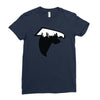 atlanta skyline falcons logo Ladies Fitted T-Shirt