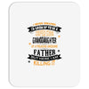 Super Cool Granddaughter Of A Freaking Awesome Father Mousepad