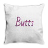 butts Throw Pillow