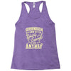 old enough young enough Racerback Tank