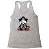 pirate panda Racerback Tank