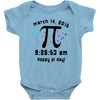 happy pi day pi day 2015 3 14 15 9 26 53 Baby Onesie