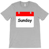 title of day of the week sunday day of the week T-Shirt