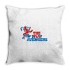 1970s retro tv show the new avengers Throw Pillow