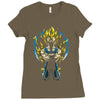 majin warrior Ladies Fitted T-Shirt