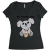 my puns are Women's Triblend Scoop T-shirt