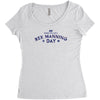 rex manning day Women's Triblend Scoop T-shirt