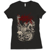 cattle decapitation (alone at the landfill) Ladies Fitted T-Shirt