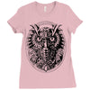 owl Ladies Fitted T-Shirt
