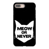 meow or never cat iPhone 8 Plus