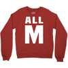 All M Crewneck Sweatshirt