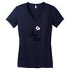 I LOVE YOU Women's V-Neck T-Shirt