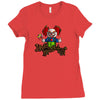 halloween clown Ladies Fitted T-Shirt
