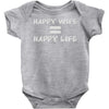 happy life Baby Onesie