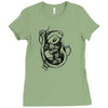 fish boat sea fishing Ladies Fitted T-Shirt