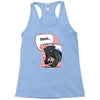 meh says honey badger Racerback Tank