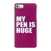 my pen is huge t shirt funny sex humor tee rude college manly crude pu iPhone 7 Case