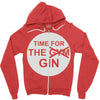 time for the gin Zipper Hoodie
