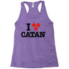 i love board games! Racerback Tank