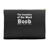 invention of the word boob Accessory Pouches