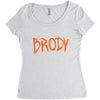 brody Women's Triblend Scoop T-shirt