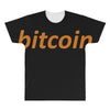 bitcoin All Over Men's T-shirt