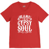 blame it on my gypsy soul V-Neck Tee