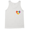 Rainbow Equality Heart Tank Top