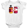 pb&amp;j wedding Baby Onesie