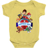 paw patrol birtday boy Baby Bodysuit