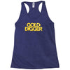 gold digger Racerback Tank