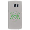 snowflake geek usb green Samsung Galaxy S7 Edge