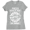 Pisces Hated By Many Wanted By Plenty Ladies Fitted T-Shirt