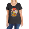sweep the leg Ladies Curvy T-Shirt
