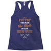 pop pop the man the myth best pop pop ever Racerback Tank