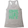 straight outta pre k Racerback Tank