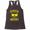 check meowti Racerback Tank