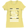 Never Underestimate A Papaw With An Engineer Degree Ladies Fitted T-Shirt