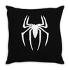 black funny glow in dark glowing Throw Pillow