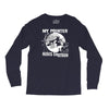 my pointer rides shotgun Long Sleeve Shirts