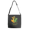 kaiju day Adjustable Strap Totes