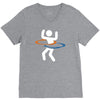 portal hula hooping with portals V-Neck Tee